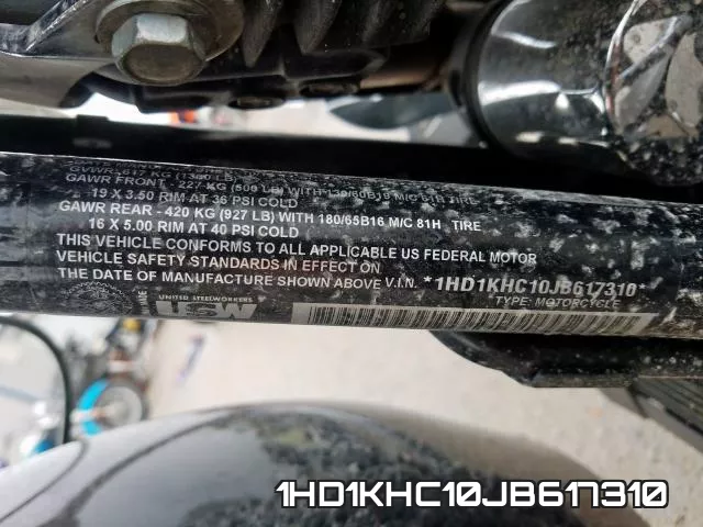 1HD1KHC10JB617310 фото 2
