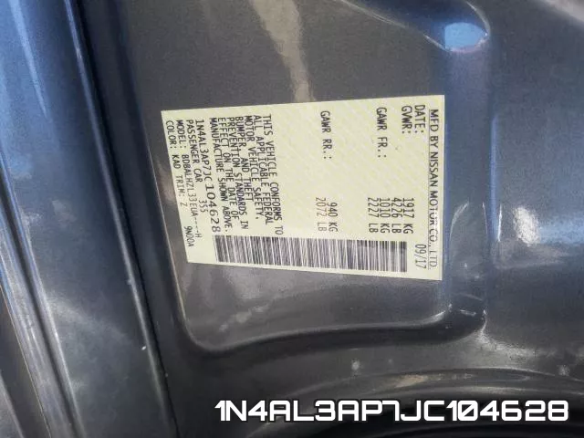 1N4AL3AP7JC104628 фото 2