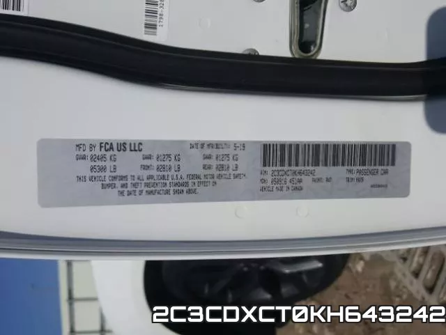 2C3CDXCT0KH643242 фото 2