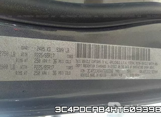 3C4PDCAB4HT609398 фото 10