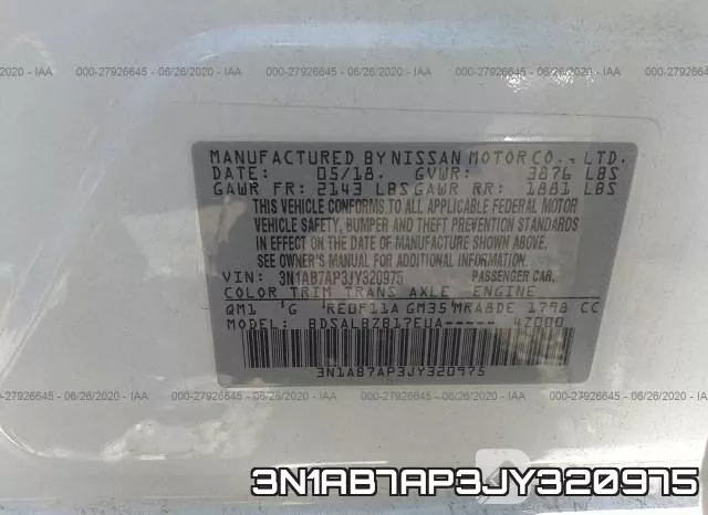 3N1AB7AP3JY320975 фото 10