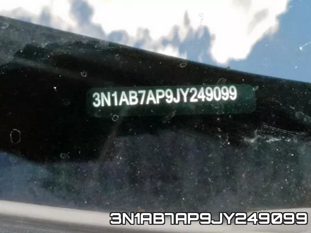 3N1AB7AP9JY249099 фото 2