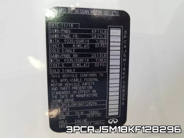 3PCAJ5M18KF128296 фото 2