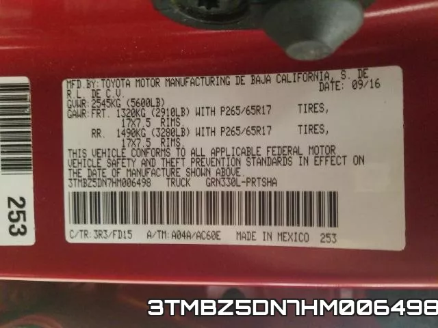 3TMBZ5DN7HM006498 фото 2