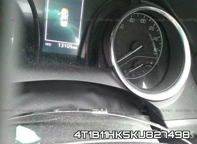 4T1B11HK5KU827498 фото 8