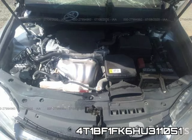 4T1BF1FK6HU311051 фото 2