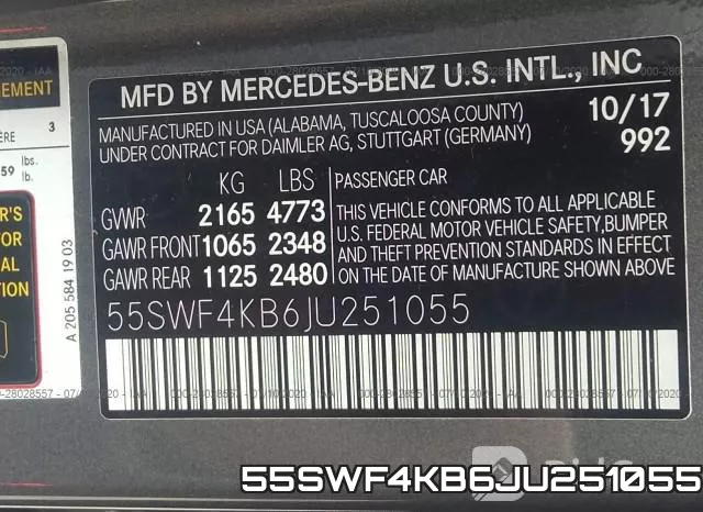 55SWF4KB6JU251055 фото 10