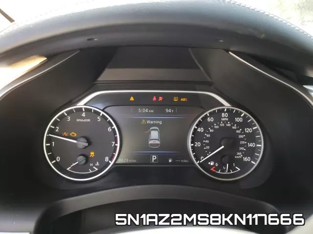 5N1AZ2MS8KN117666 фото 9