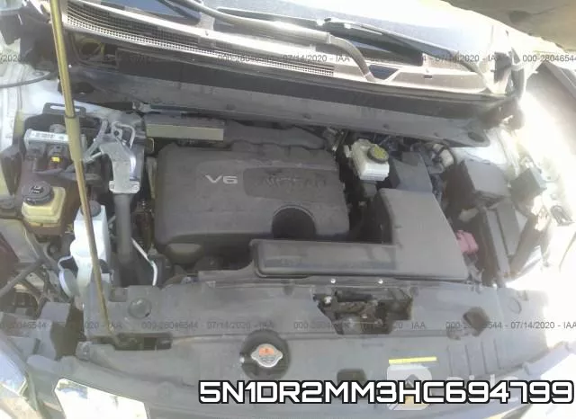 5N1DR2MM3HC694799 фото 2