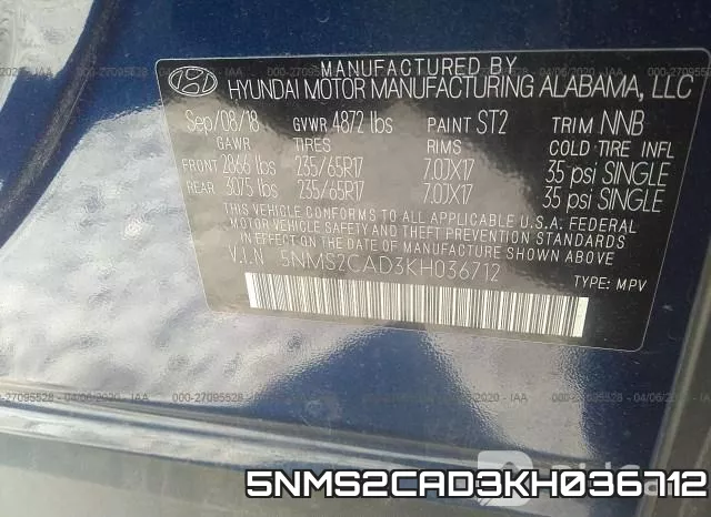 5NMS2CAD3KH036712 фото 10