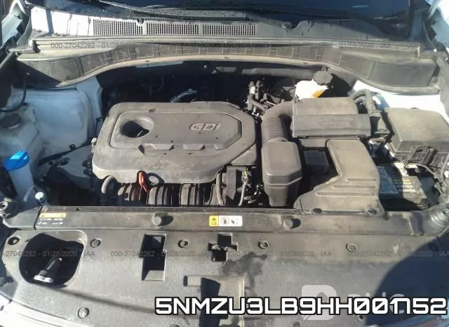 5NMZU3LB9HH001752 фото 2