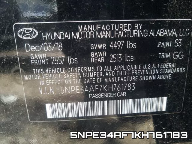 5NPE34AF7KH761783 фото 2