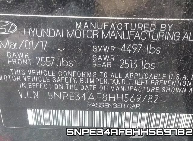 5NPE34AF8HH569782 фото 10