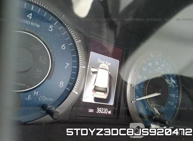 5TDYZ3DC8JS920472 фото 8