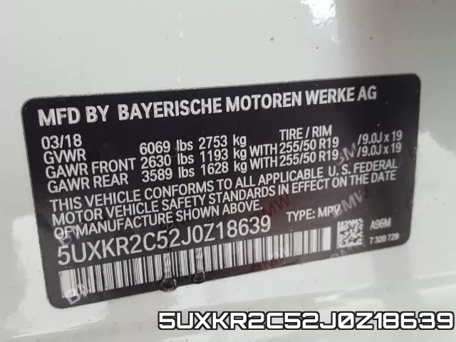 5UXKR2C52J0Z18639 фото 2