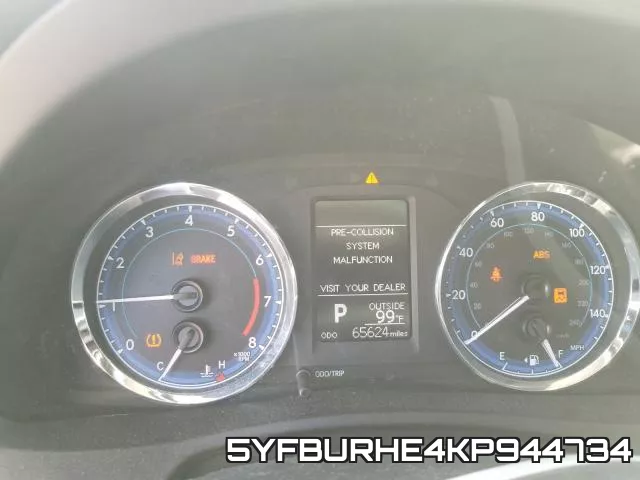 5YFBURHE4KP944734 фото 9