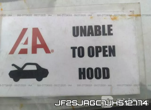 JF2SJAGC7JH512774 фото 2