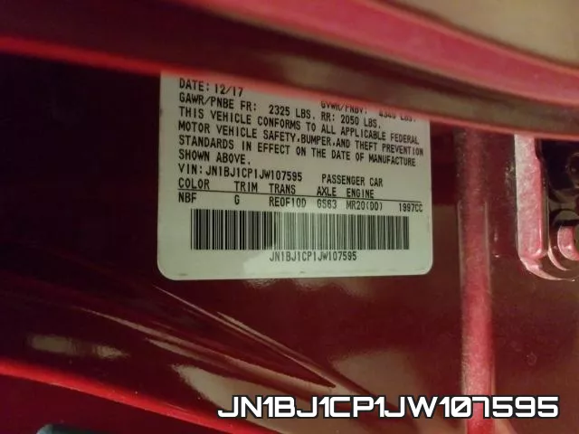 JN1BJ1CP1JW107595 фото 2
