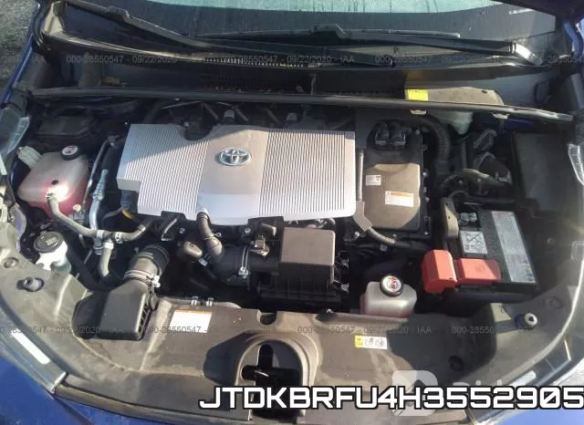 JTDKBRFU4H3552905 фото 2