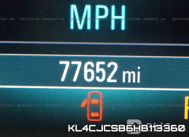 KL4CJCSB6HB113360 фото 8