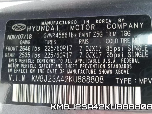 KM8J23A42KU888808 фото 2