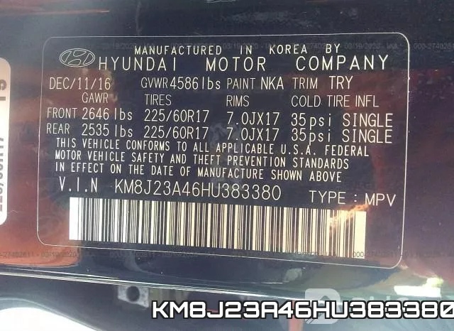 KM8J23A46HU383380 фото 10