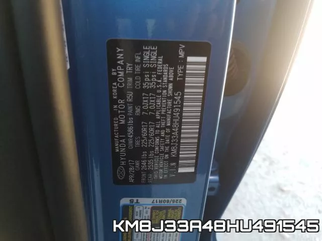 KM8J33A48HU491545 фото 2