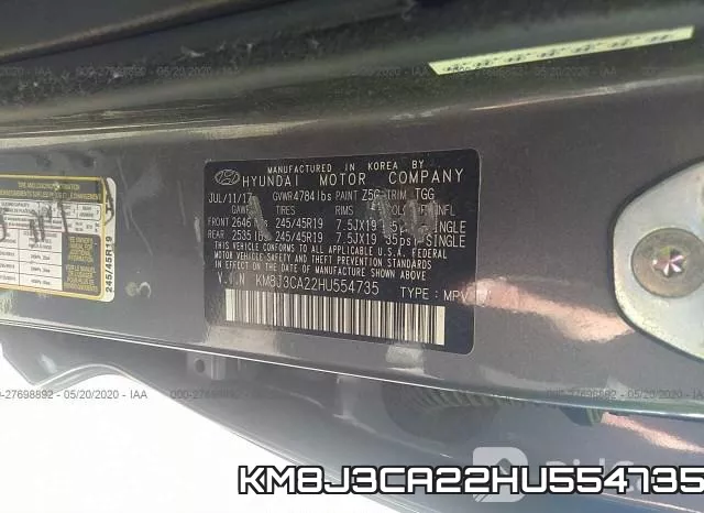 KM8J3CA22HU554735 фото 10