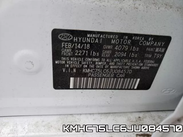 KMHC75LC6JU084570 фото 2