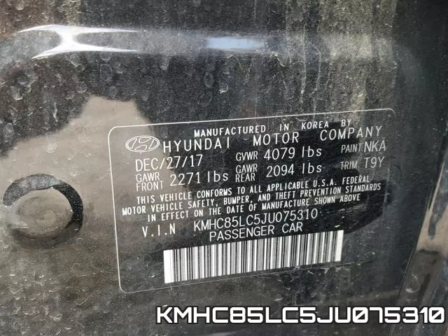 KMHC85LC5JU075310 фото 2