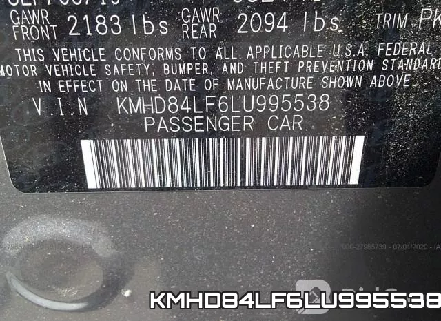KMHD84LF6LU995538 фото 10
