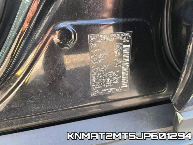 KNMAT2MT5JP601294 фото 2