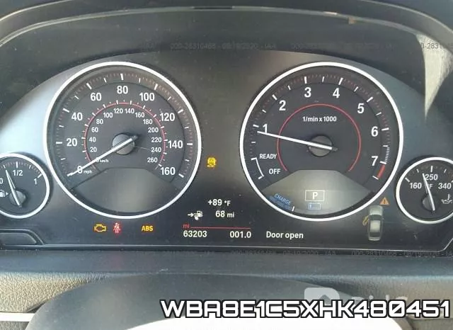 WBA8E1C5XHK480451 фото 8