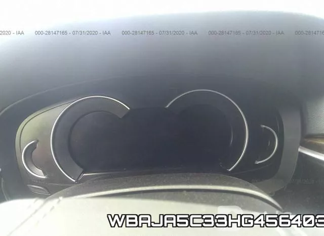 WBAJA5C33HG456403 фото 8