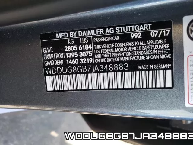 WDDUG8GB7JA348883 фото 2