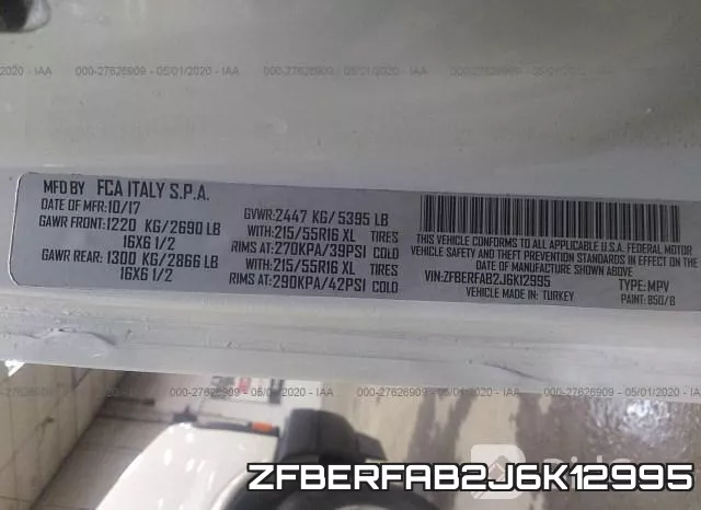 ZFBERFAB2J6K12995 фото 10