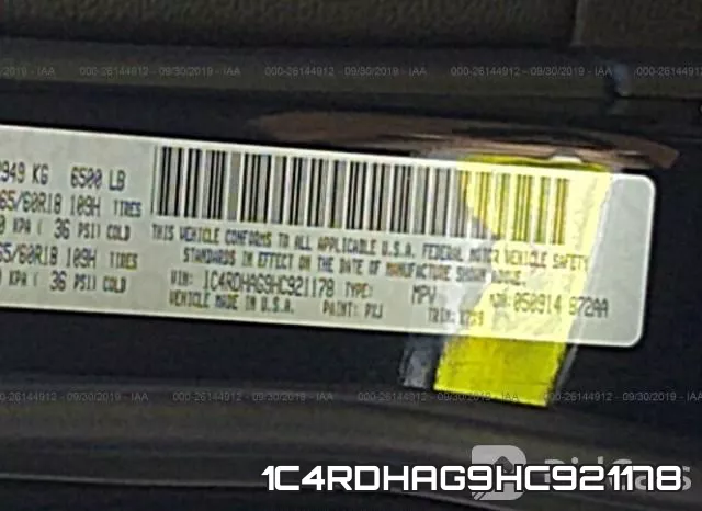 1C4RDHAG9HC921178 фото 10
