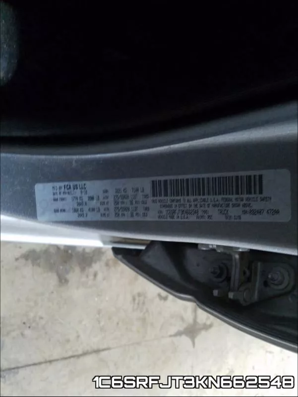 1C6SRFJT3KN662548 фото 2