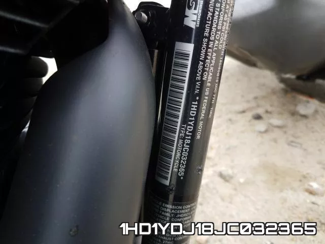 1HD1YDJ18JC032365 фото 2