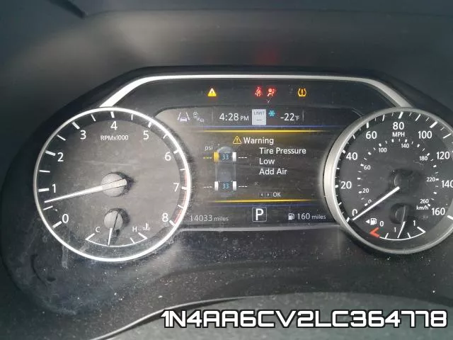 1N4AA6CV2LC364778 фото 9