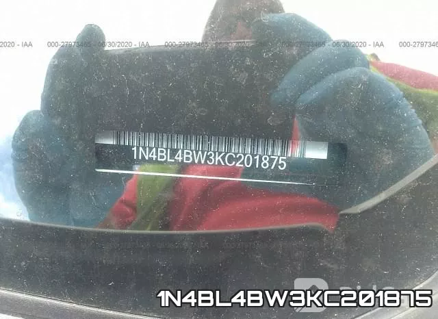 1N4BL4BW3KC201875 фото 10