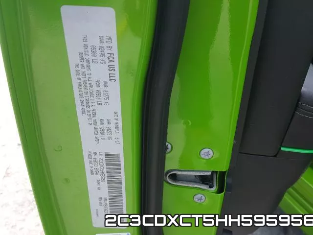 2C3CDXCT5HH595956 фото 2