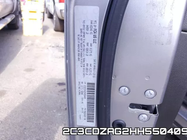 2C3CDZAG2HH550409 фото 2