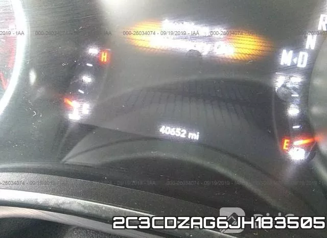 2C3CDZAG6JH183505 фото 8