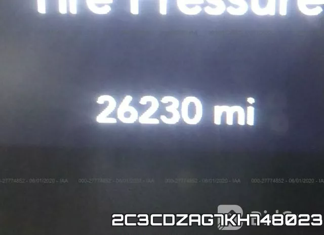 2C3CDZAG7KH748023 фото 7