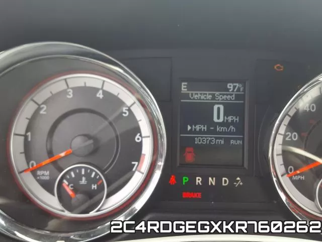 2C4RDGEGXKR760262 фото 9