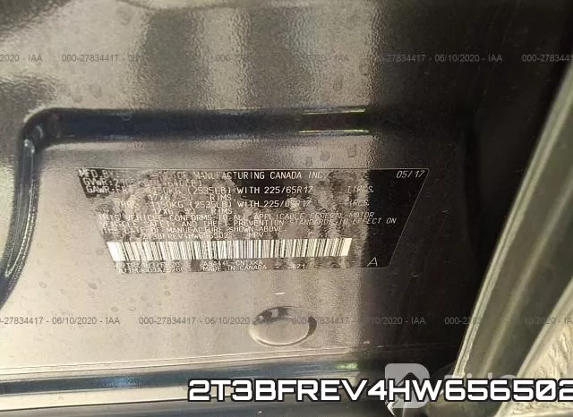 2T3BFREV4HW656502 фото 10