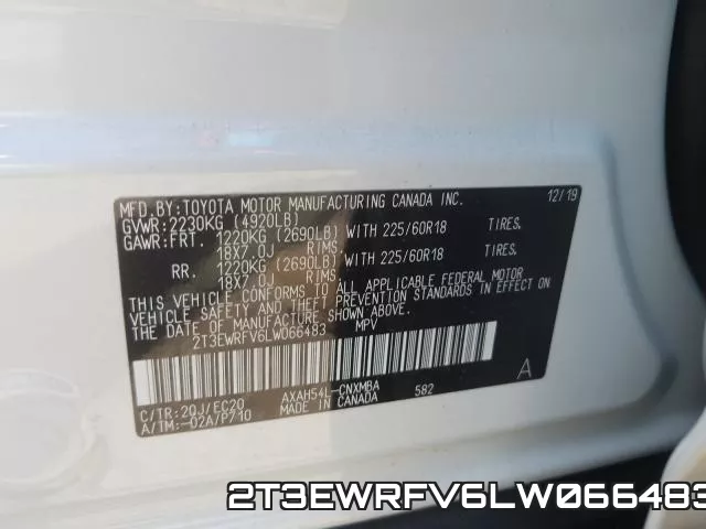 2T3EWRFV6LW066483 фото 2