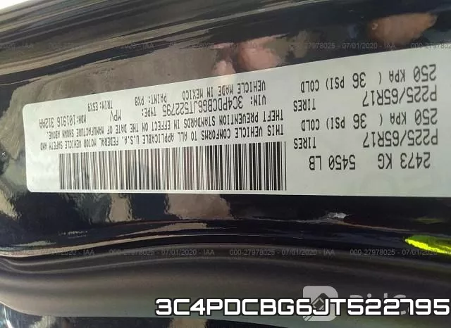 3C4PDCBG6JT522795 фото 10