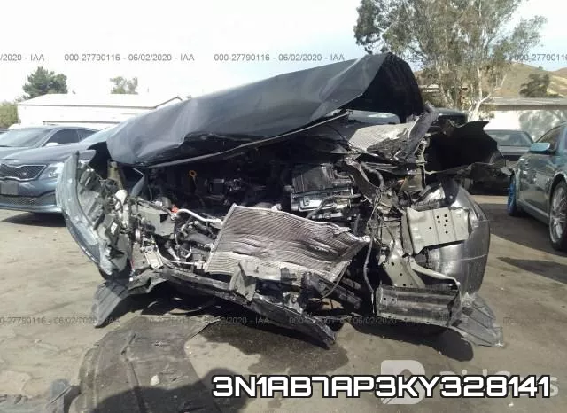 3N1AB7AP3KY328141 фото 7